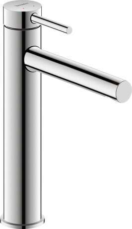 DURAVIT Einhebel-Waschtischmischer L CE1030002 Design by Duravit #CE1030002010 - Farbe 10, Chrom, Höhe: 245 mm, Ausladung: 160 mm, Durchflussmenge (3 bar): 4,5 l/min, Geräuschklasse: I 52 x 204 mm