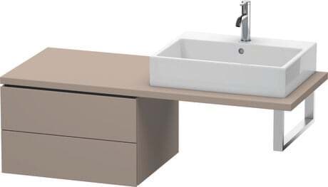 DURAVIT Unterschrank für Konsole LC5838 Design by Christian Werner #LC583804343 - Farbe M07, Betongrau Matt Dekor 620 x 547 mm