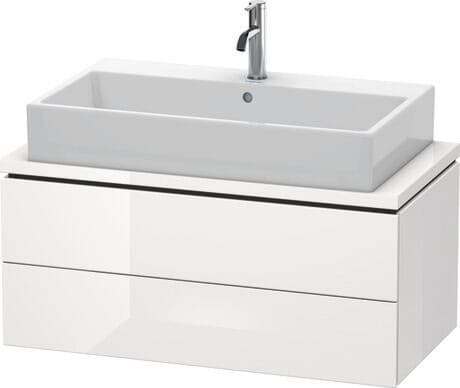 DURAVIT Konsolenwaschtischunterbau wandhängend LC5808 Design by Christian Werner #LC580802222 - Farbe M07, Betongrau Matt Dekor 920 x 477 mm