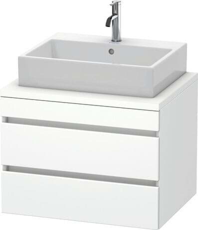 DURAVIT Konsolenwaschtischunterbau wandhängend DS5316 Design by Matteo Thun & Antonio Rodriguez #DS531601818 - Farbe M07, Betongrau Matt Dekor 700 x 548 mm