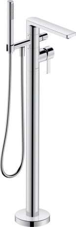 DURAVIT Einhebel-Wannenmischer bodenstehend DE5250000 Design by Bertrand Lejoly #DE5250000010 - Farbe 10 240 x 305 mm