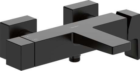 DURAVIT Einhebel-Wannenmischer Aufputz MH5230000 Design by Duravit #MH5230000046 - Farbe 10, Chrom, Anschlussart: S-Anschlüsse, 1/2", Stichmaß: 150 mm ± 15 mm, Durchflussmenge (3 bar): 23,5 l/min, Geräuschklasse: II 286 x 213 mm