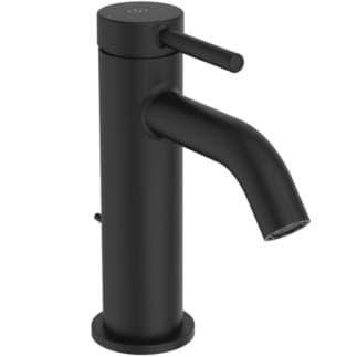 Picture of IDEAL STANDARD Ceraline Nuovo basin mixer H85, 105mm projection #BD846XG - Silk Black