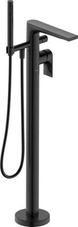 DURAVIT Einhebel-Wannenmischer bodenstehend TU5250000 Design by Philippe Starck #TU5250000046 - Farbe 10, Chrom, Anschlussart: Grundkörper, 1/2" 230 x 317 mm