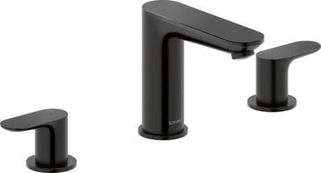 DURAVIT 3-Loch Waschtischarmatur WA1060005 Design by Duravit #WA1060005046 - Farbe 04, Bronze Gebürstet, 3/8", Durchflussmenge (3 bar): 4,5 l/min, Geräuschklasse: I 326 x 176 mm