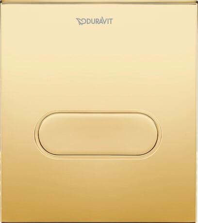DURAVIT Betätigungsplatte mechanisch für Urinal A1 WD5004 Design by Duravit #WD5004341000 - Farbe 00, Weiß 10 x 150 mm