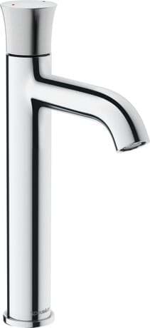 DURAVIT Einhebel-Waschtischmischer L WT1030002 Design by Philippe Starck #WT1030002010 - Farbe 10, Durchflussmenge (3 bar): 5 l/min 48 x 175 mm