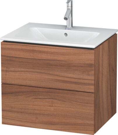 DURAVIT Waschtischunterbau wandhängend LC6240 Design by Christian Werner #LC624007979 - Farbe M07, Betongrau Matt Dekor 620 x 481 mm