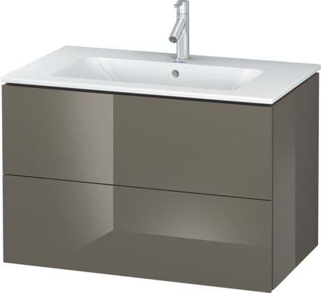 DURAVIT Waschtischunterbau wandhängend LC6241 Design by Christian Werner #LC624108989 - Farbe M07, Betongrau Matt Dekor 820 x 481 mm
