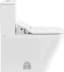 Bild von DURAVIT SensoWash® Slim Dusch-WC-Sitz für DuraStyle* #611200 Design by Duravit Farbe 00, 220-240V 50/60Hz, Absicherung nach EN 1717 integriert, Entkalkungsfunktion und -tabletten inklusive, Wassertemperatur sowie Duschstabposition und Duschstrahlintensität individuell einstellbar, Sitzgarnitur mit einem Handgriff abnehmbar 611200002304300