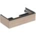 Bild von GEBERIT iCon Unterschrank für Waschtisch, mit einer Schublade #502.310.JL.1 - Korpus und Front: sand-grau / lackiert hochglänzend Griff: sand-grau / pulverbeschichtet matt