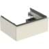 Bild von GEBERIT iCon Unterschrank für Waschtisch, mit einer Schublade #502.312.01.3 - Korpus und Front: weiß / lackiert matt Griff: weiß / pulverbeschichtet matt