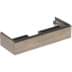 Bild von GEBERIT iCon Unterschrank für Waschtisch, mit einer Schublade #502.313.JL.1 - Korpus und Front: sand-grau / lackiert hochglänzend Griff: sand-grau / pulverbeschichtet matt