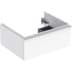 Bild von GEBERIT iCon Unterschrank für Waschtisch, mit einer Schublade #502.312.01.3 - Korpus und Front: weiß / lackiert matt Griff: weiß / pulverbeschichtet matt