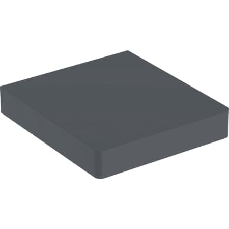 GEBERIT Renova Comfort cover plate #808627000 - graphite / matt lacquered resmi
