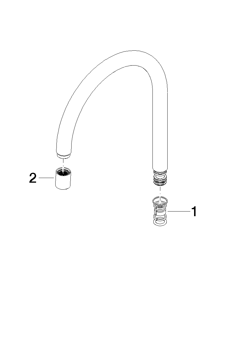 DORNBRACHT Auslauf - Dark Platinum gebürstet #90282239300-99