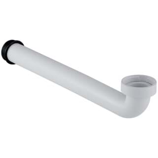 Picture of GEBERIT Outlet pipe with union nut plastic white-alpine #240.865.11.1