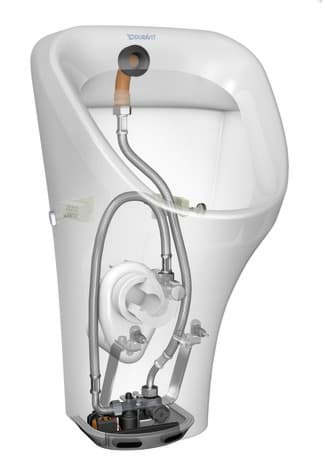 DURAVIT Elektronisches Urinal 280431 Design by Matteo Thun & Antonio Rodriguez #2804312000 - Farbe 00, Weiß Hochglanz 300 x 340 mm