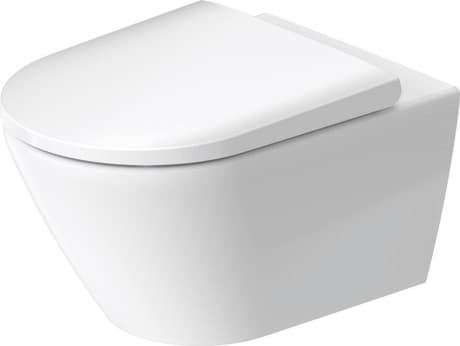 Зображення з  DURAVIT Wall-mounted toilet 257709 Design by Bertrand Lejoly #2577098900 - © Color 00, White High Gloss 370 x 540 mm