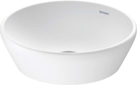DURAVIT Aufsatzbecken 237140 Design by Bertrand Lejoly #2371403270 - • Farbe 00, Weiß Hochglanz, Anzahl Waschplätze: 1 Mitte Ø 400 mm