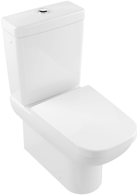 Picture of VILLEROY BOCH Joyce Washdown toilet for close-coupled WC-suite, White Alpin CeramicPlus #561210R1