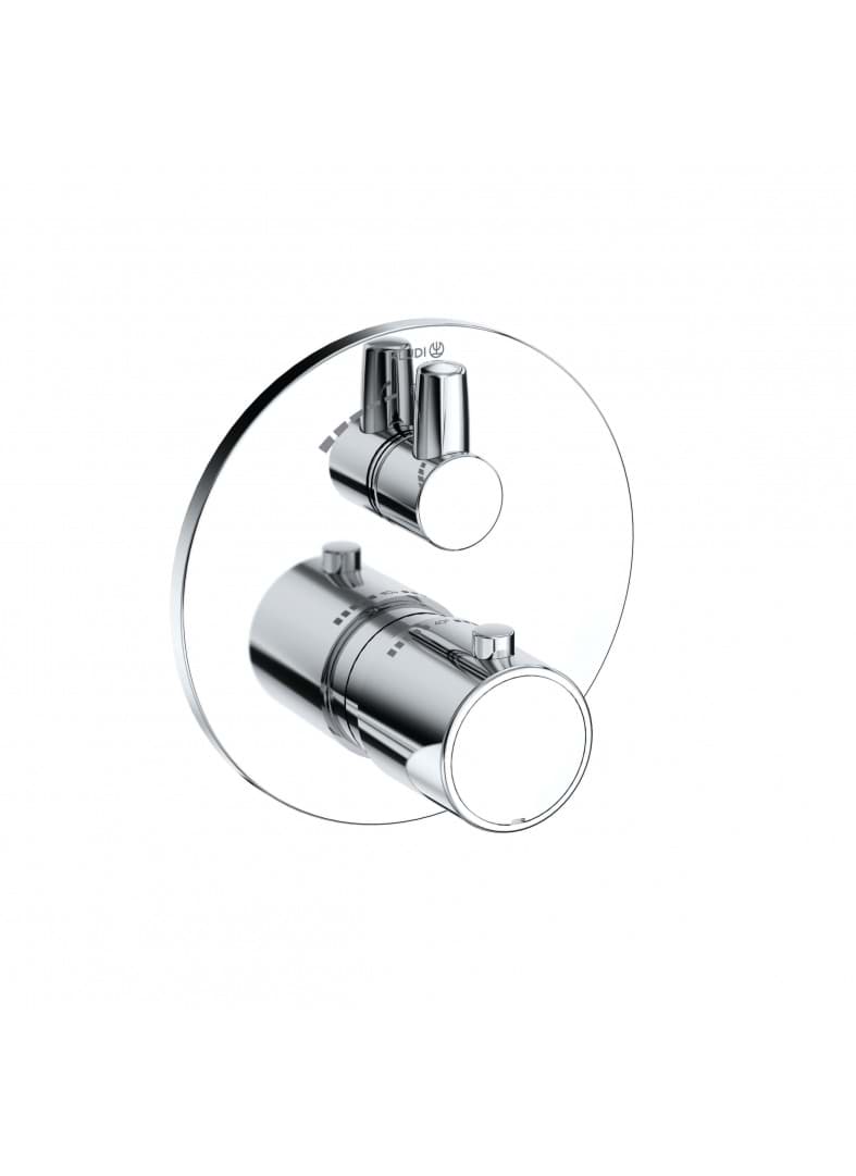 Picture of KLUDI ZENTA SL concealed thermostatic shower mixer #388850545 - chrome