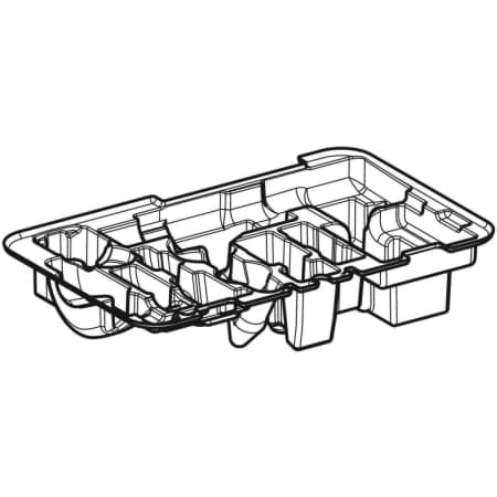 Picture of GEBERIT FlowFit case insert 20-I, for pressing units ECO 203 and ACO 203 [2]. #691.157.00.1