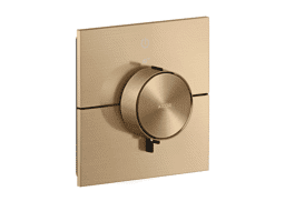 Bild von HANSGROHE AXOR ShowerSelect ID Thermostat Unterputz eckig für 1 Verbraucher #36757140 - Brushed Bronze