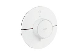 Bild von HANSGROHE AXOR ShowerSelect ID Thermostat Unterputz rund für 1 Verbraucher #36756700 - Mattweiß