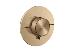 Bild von HANSGROHE AXOR ShowerSelect ID Thermostat Unterputz rund für 1 Verbraucher #36756140 - Brushed Bronze