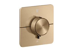 Bild von HANSGROHE AXOR ShowerSelect ID Thermostat Unterputz softsquare für 2 Verbraucher #36754140 - Brushed Bronze