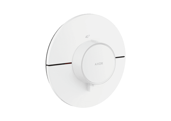 Bild von HANSGROHE AXOR ShowerSelect ID Thermostat HighFlow Unterputz rund #36759700 - Mattweiß