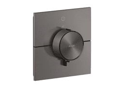 Bild von HANSGROHE AXOR ShowerSelect ID Thermostat Unterputz eckig für 1 Verbraucher #36757340 - Brushed Black Chrome