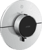 Bild von HANSGROHE AXOR ShowerSelect ID Thermostat Unterputz rund für 1 Verbraucher #36756000 - Chrom
