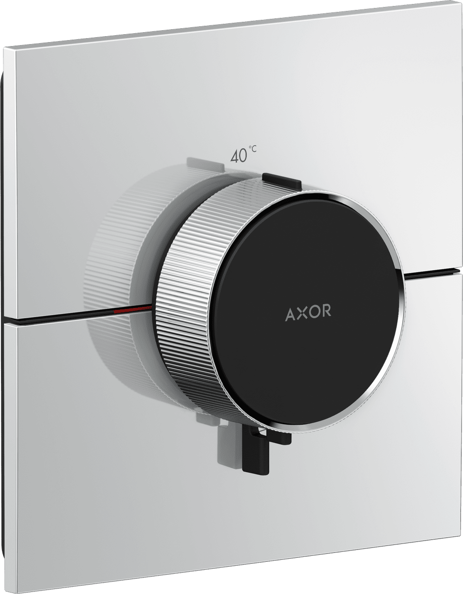 HANSGROHE AXOR ShowerSelect ID Thermostat HighFlow for concealed installation square #36774000 - Chrome resmi