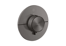 Bild von HANSGROHE AXOR ShowerSelect ID Thermostat Unterputz rund für 1 Verbraucher #36756340 - Brushed Black Chrome