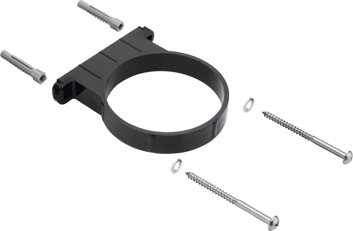 HANSGROHE Halteelement und Befestigungsteile #40215610 - Schwarz