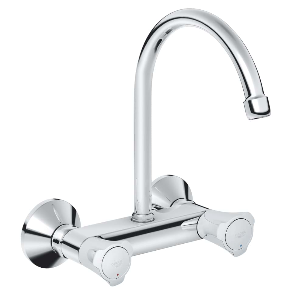 GROHE Costa Spültisch-Wandbatterie, 1/2″ #31191001 - chrom