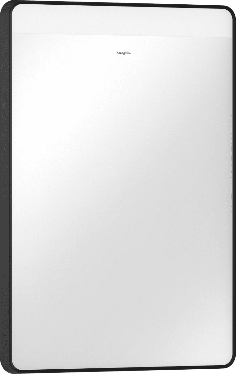 Obrázek HANSGROHE Xarita Lite Q zrcadlo s horizontálním LED osvětlením 500/30 nástěnný vypínač #54956670 - matná černá