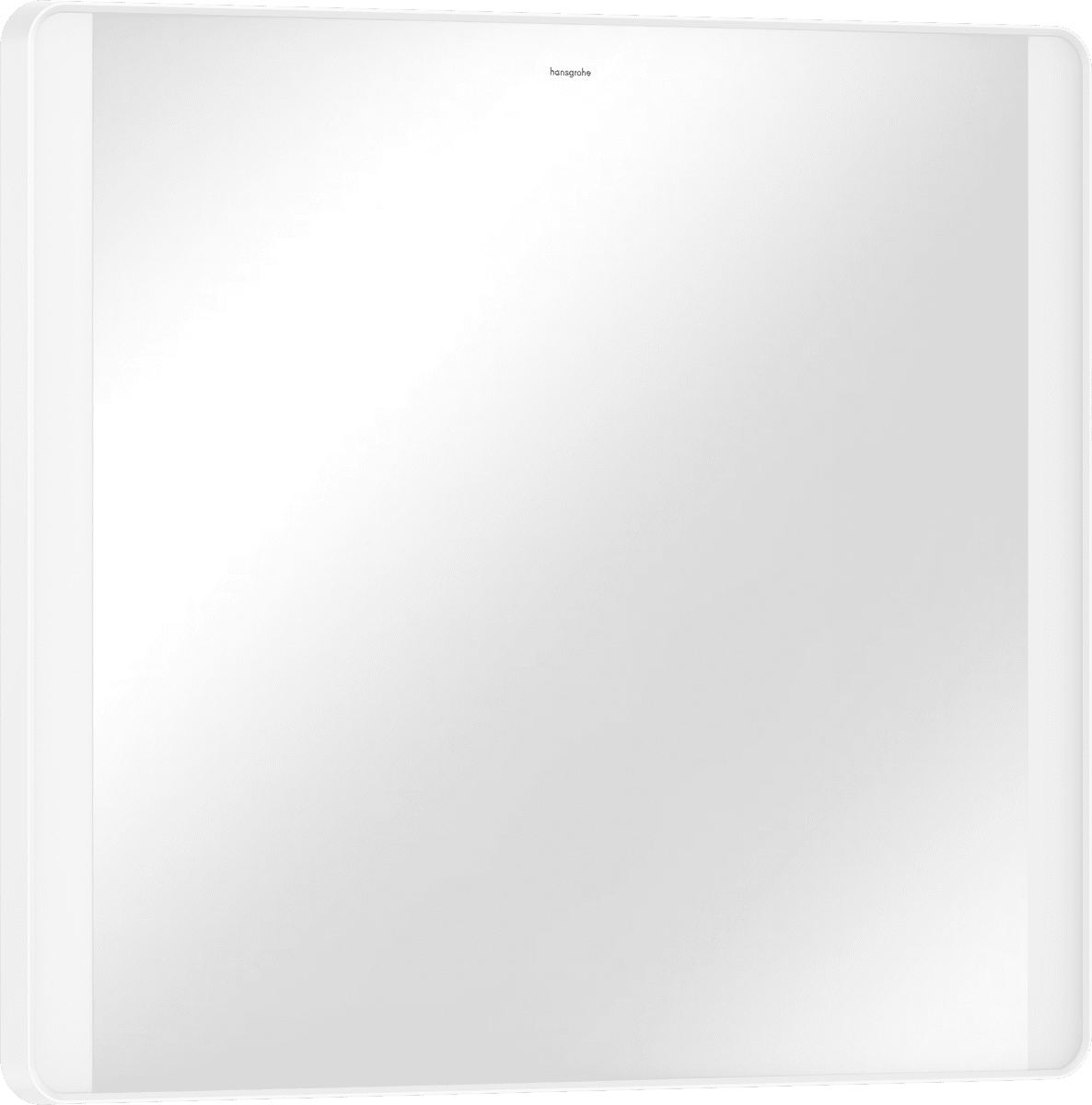 Picture of HANSGROHE Xarita Lite Q Mirror with lateral LED lights 800/30 wall switch #54963700 - Matt White