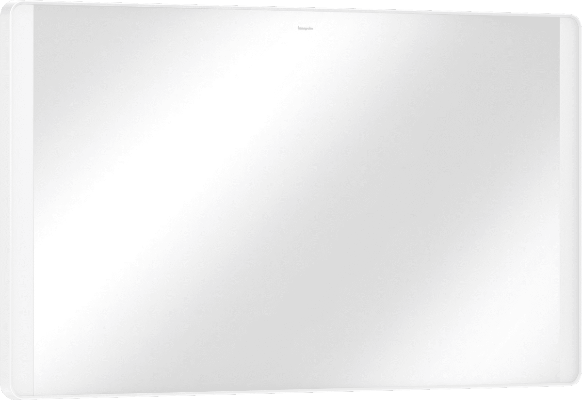 Obrázek HANSGROHE Xarita Lite Q zrcadlo s bočním LED osvětlením 1200/30 nástěnný vypínač #54965700 - matná bílá