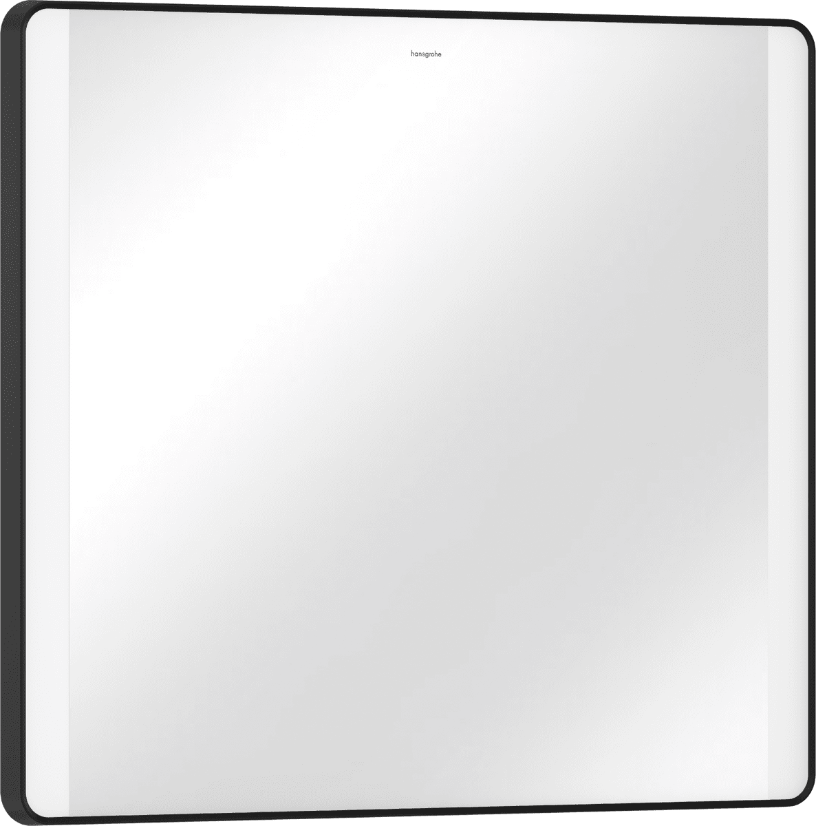 Зображення з  HANSGROHE Xarita Lite Q Mirror with lateral LED lights 800/30 wall switch #54963670 - Matt Black