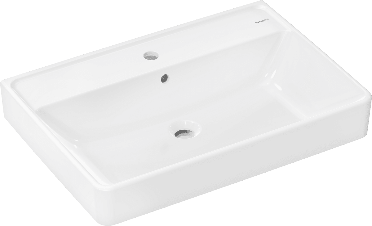 Picture of HANSGROHE Xanuia Q Wash basin 700/480 with tap hole and overflow #60221450 - White