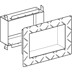 Bild von 111.594.00.1 Geberit Duofix element for niche storage box, tile-bearing