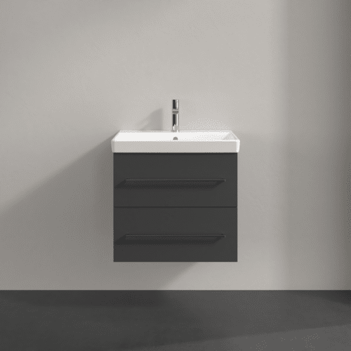 Bild von VILLEROY BOCH Avento Waschbeckenunterschrank, 2 Auszüge, 576 x 514 x 484 mm, Graphite #A88900VR