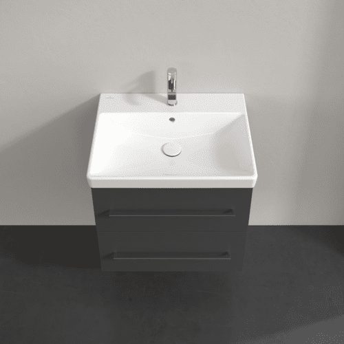 Bild von VILLEROY BOCH Avento Waschbeckenunterschrank, 2 Auszüge, 576 x 514 x 484 mm, Graphite #A88900VR