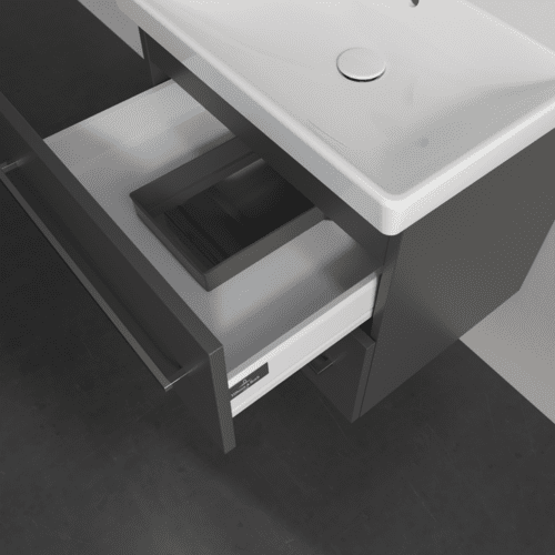 Bild von VILLEROY BOCH Avento Waschbeckenunterschrank, 2 Auszüge, 576 x 514 x 484 mm, Graphite #A88900VR