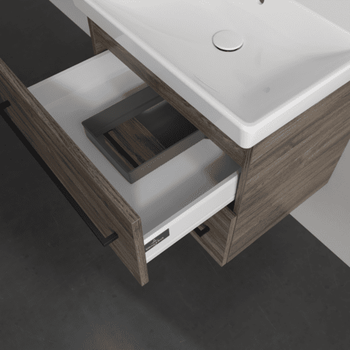 Bild von VILLEROY BOCH Avento Waschbeckenunterschrank, 2 Auszüge, 576 x 514 x 484 mm, Stone Oak #A88910RK