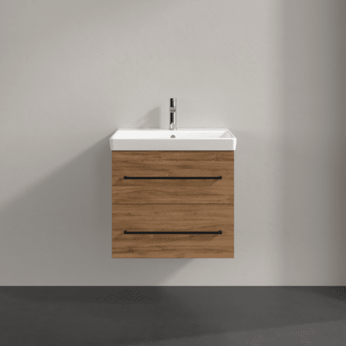 Bild von VILLEROY BOCH Avento Waschbeckenunterschrank, 2 Auszüge, 576 x 514 x 484 mm, Kansas Oak #A88910RH