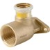 Bild von 91106 Geberit Mapress Copper elbow tap connector 90°, offset, circular hole 50 mm (gas)